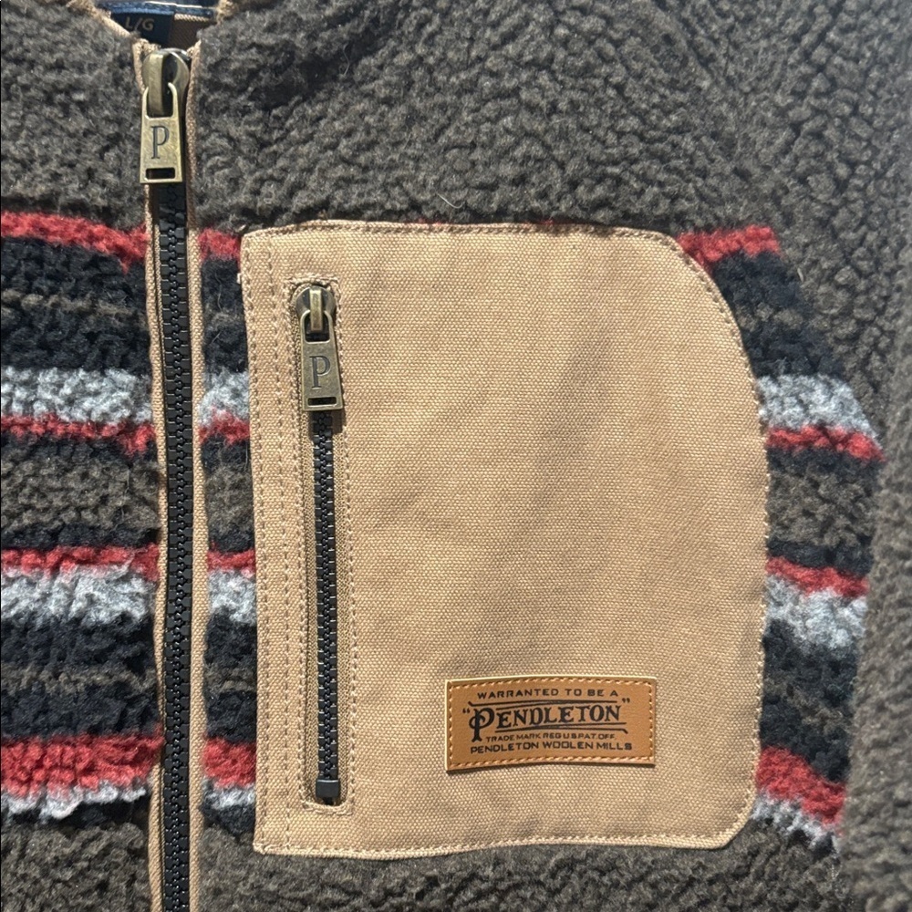 PENDELTON fleece bomber jacket - Picture 3 of 8